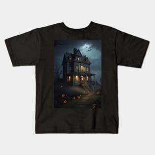 Whispers from the Haunted Past Kids T-Shirt